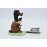 Beswick (Royal Doulton) Thelwell figure 'Ideal Pony for a Nervous Child' NT10 with booklet. In