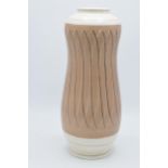 Poole Pottery Freeform peanut vase in the 'PRB' pattern shape 701, H 33cm In good condition with
