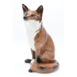 Beswick Fireside Fox 2348, 31cm tall (restored). The fox displays well and is in good condition