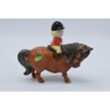 Beswick Thelwell Angel on Horseback 2704 in brown colourway In good condition with no obvious damage