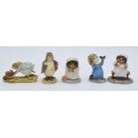 A collection of Border Fine Arts Studio The World of Beatrix Potter figures to include Mrs Tiggy