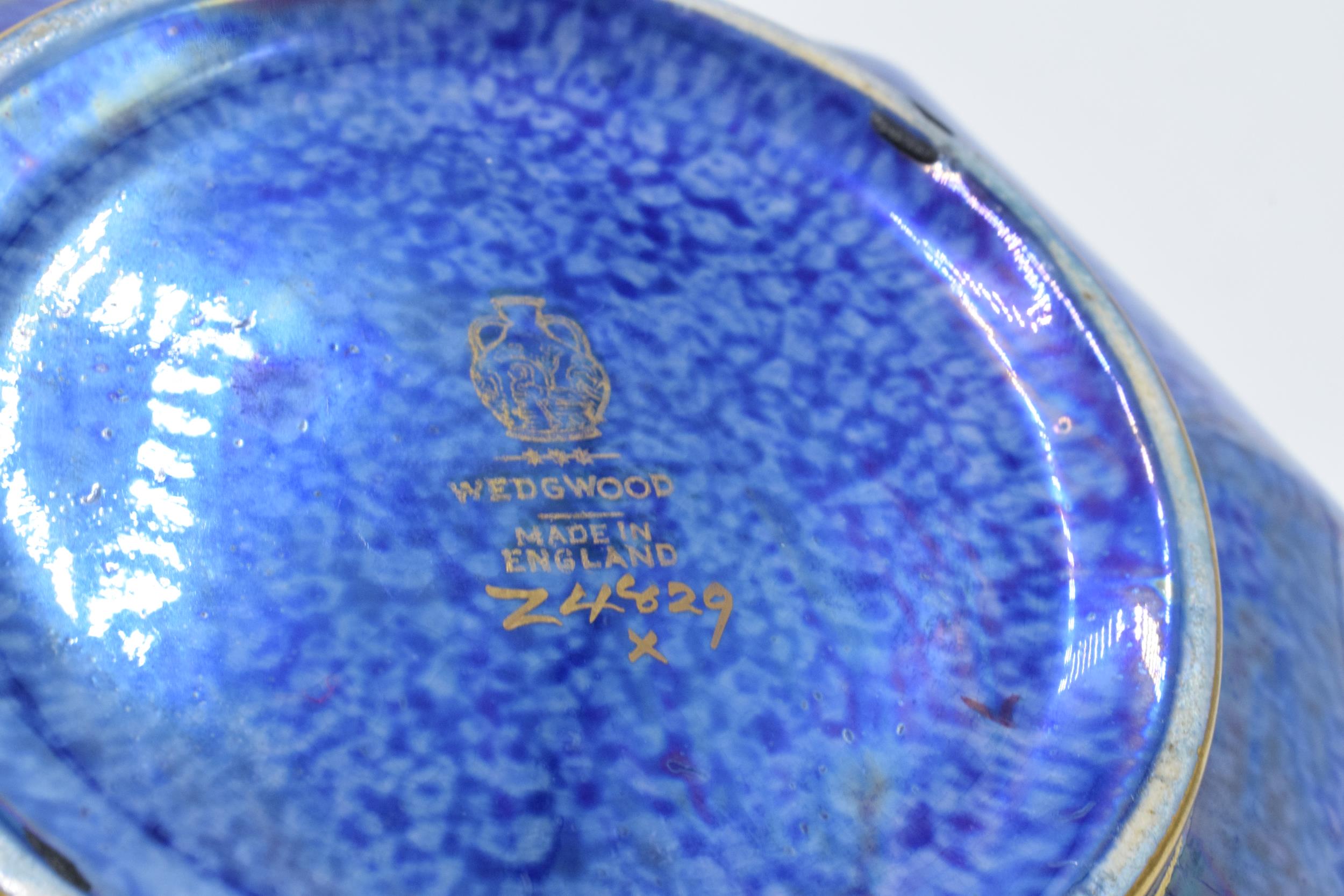 Wedgwood Dragon lustre hexagonal bowl designed by Daisy Makeig-Jones. 16cm diameter, 8cm tall. In - Image 11 of 11
