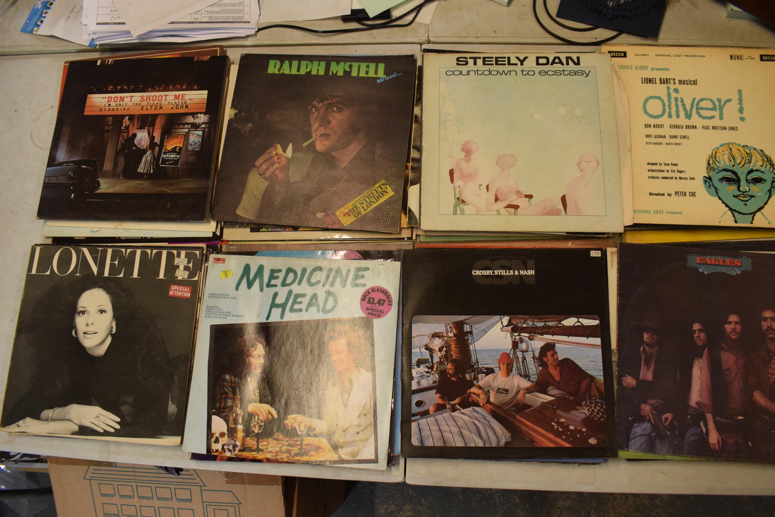 A collection of vinyl records to include artists such as Eric Clapton, Yes, Wishbone Ash and other - Image 6 of 6