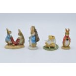 A collection of Border Fine Arts Studio The World of Beatrix Potter figures to include Peter and