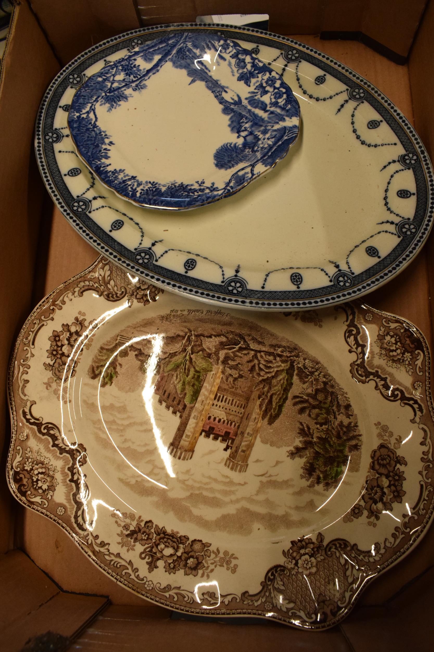 A good collection of mainly 20th century blue and white pottery to include Wedgwood, Booths and - Image 2 of 6