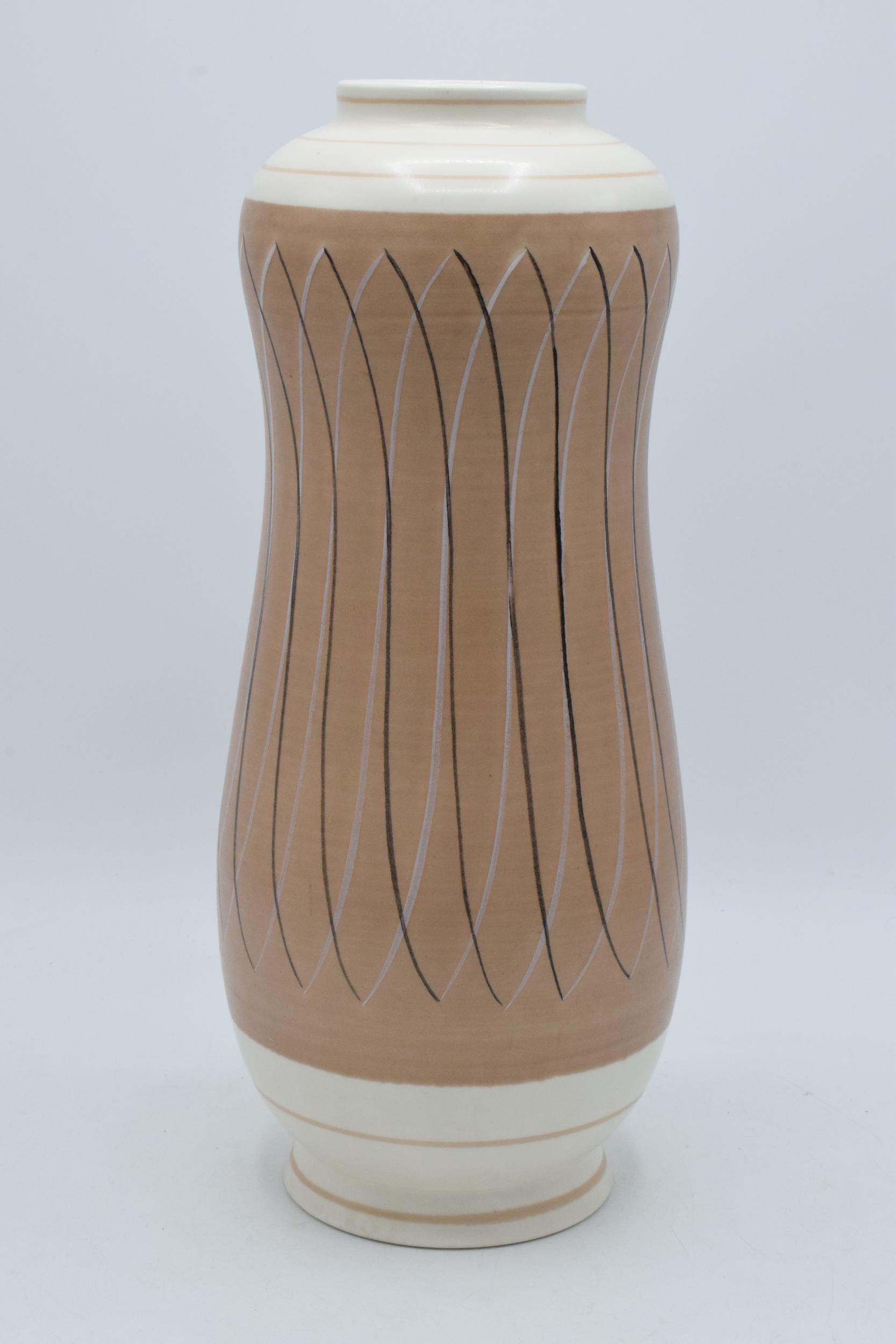 Poole Pottery Freeform peanut vase in the 'PRB' pattern shape 701, H 33cm In good condition with - Image 2 of 6