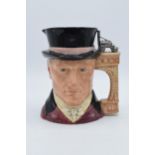 Large Royal Doulton character jug George Stephenson D7093. In good condition with no obvious
