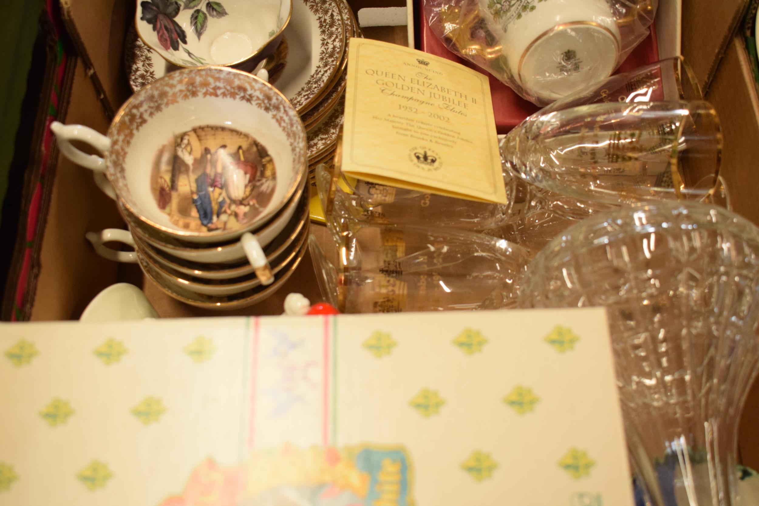 A good collection of items to include Sadler teapot, Doulton small character jug, glass ware, tea - Image 7 of 8