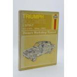 Hardback book: Haynes Owners Workshop Manual Triumph Dolomite & Sprint 1972-1974 1854cc and