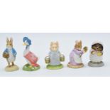 A collection of Border Fine Arts Studio Friends of Peter Rabbit Club figures to include Hunca