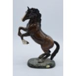 Beswick rearing horse in brown colourway 1014 In good condition with no obvious damage or