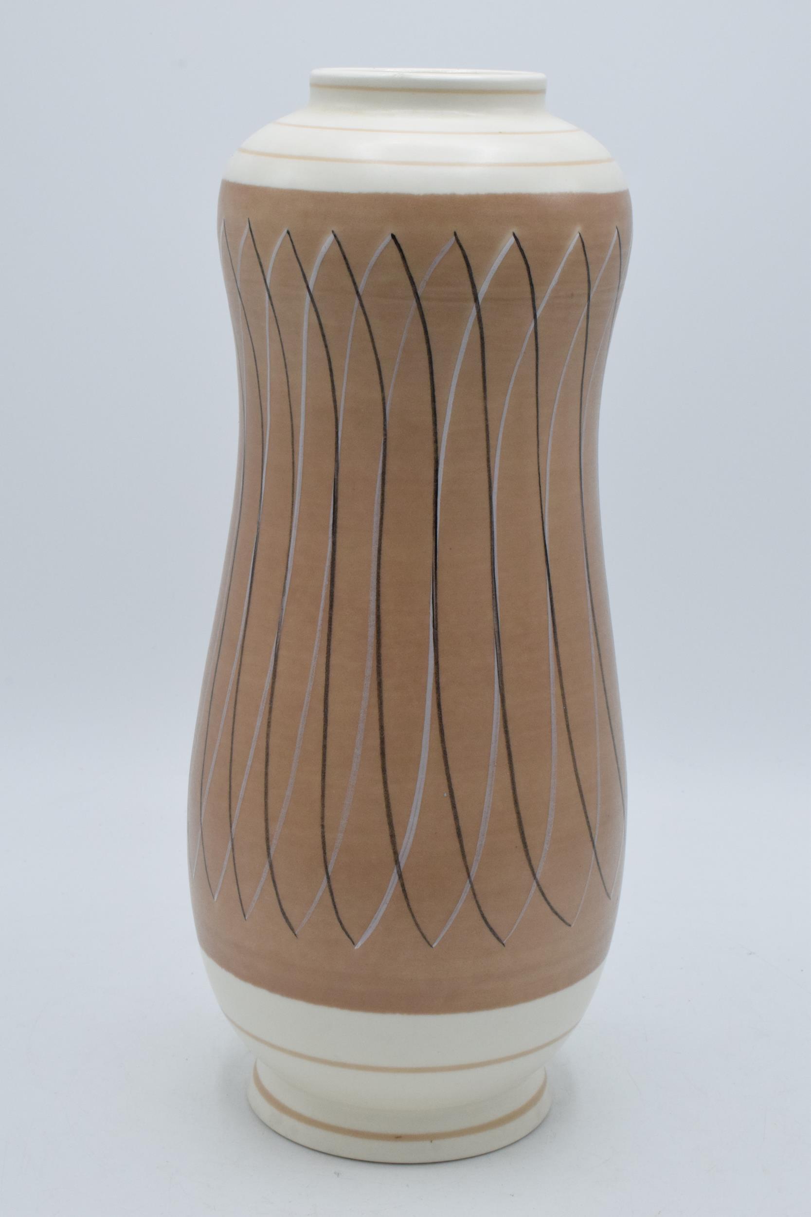Poole Pottery Freeform peanut vase in the 'PRB' pattern shape 701, H 33cm In good condition with - Image 3 of 6