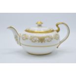 Aynsley Imperial Gold 194 large teapot. In good condition with no obvious damage or restoration.