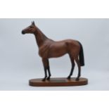 Beswick Connoisseur Model of Red Rum, 33cm tall (second). In good condition with no obvious damage