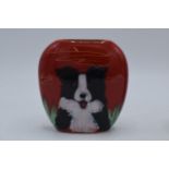 Anita Harris Art Pottery limited edition vase of a Collie: produced in an exclusive edition of 25