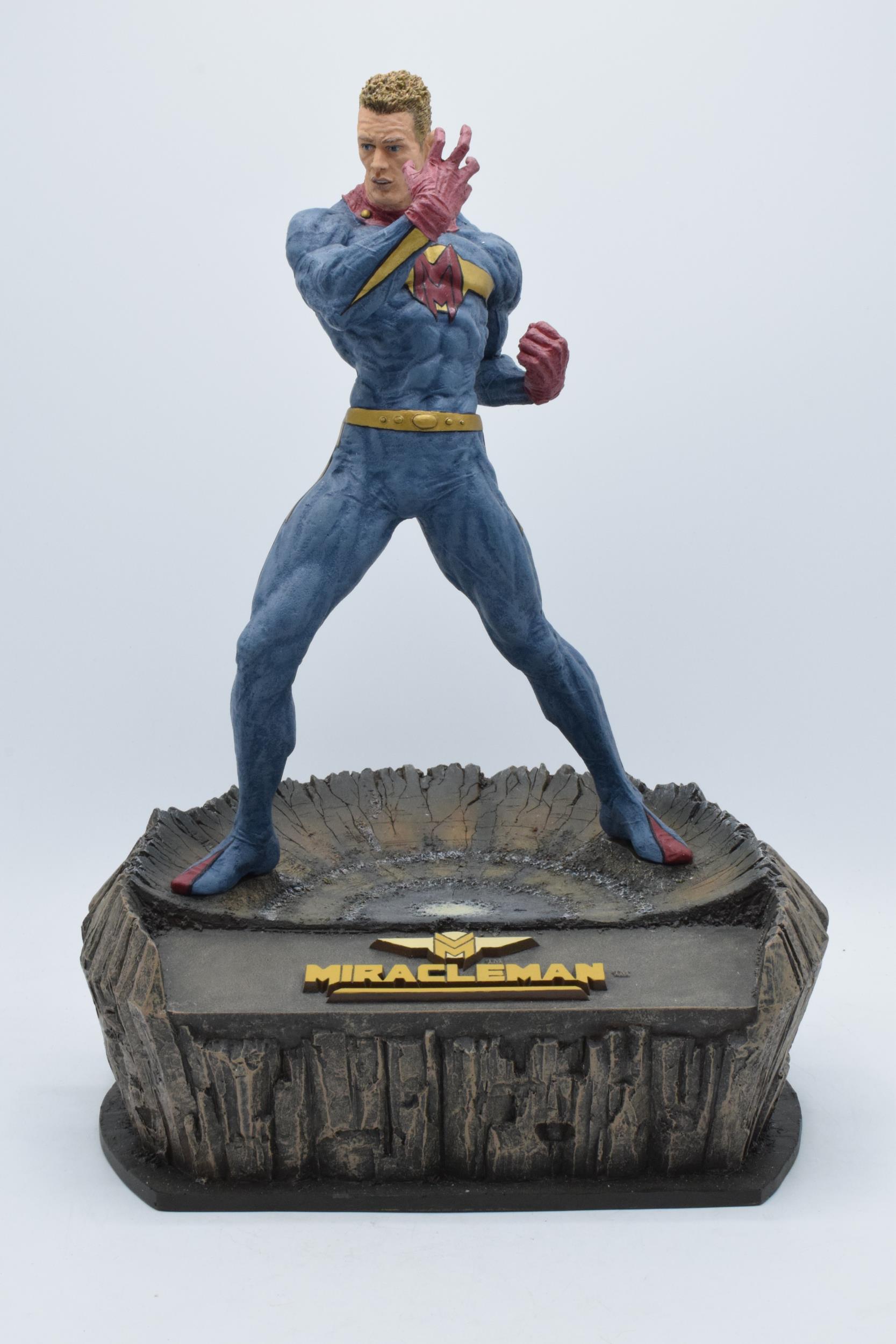 Boxed Miracleman Extremely Limited Edition Cold Cast Resin figure, 38cm tall. - Image 2 of 6