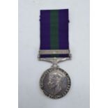 George VI silver medal with S E Asia 1945-1946 bar, SEP BHAGAT RAMS.