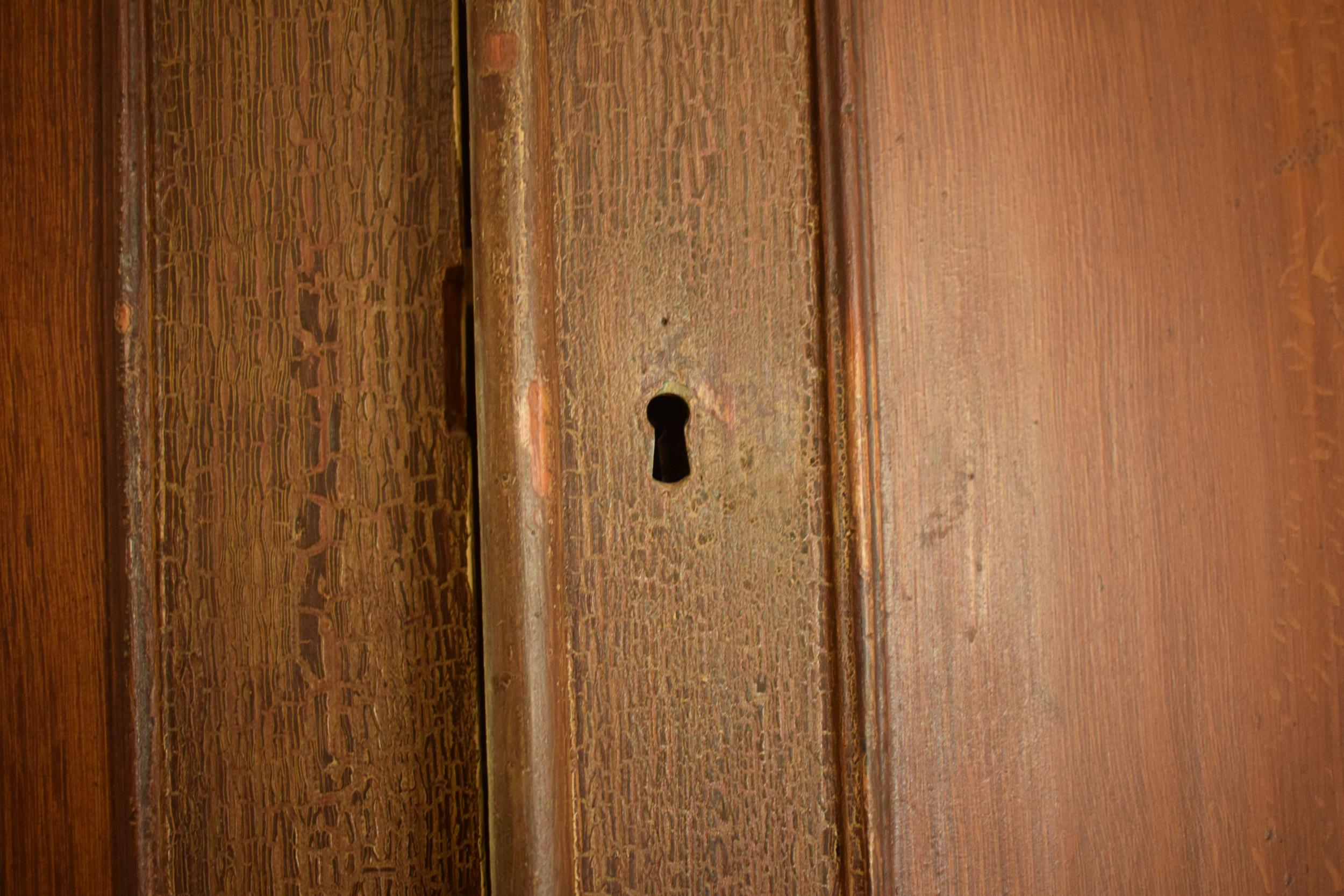 19th century freestanding double corner cupboard In good functional condition with some signs of - Image 7 of 16