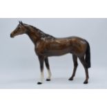 Beswick large racehorse 1564 in brown colourway. In good condition with no obvious damage or