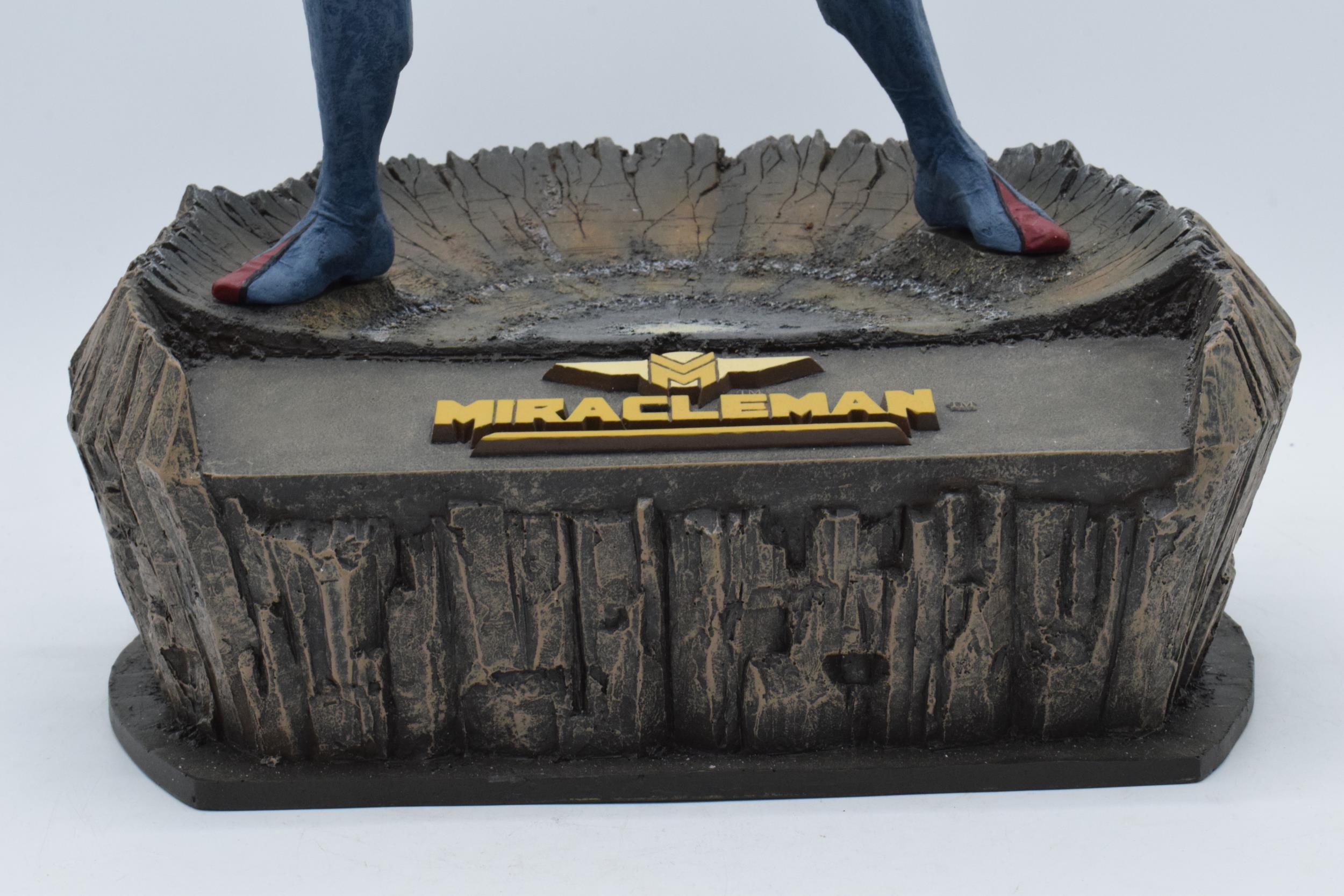 Boxed Miracleman Extremely Limited Edition Cold Cast Resin figure, 38cm tall. - Image 3 of 6