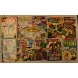 Marvel / DC Comics: A collection of comics to include The Avengers 'Among Us Walks .... A