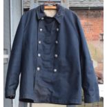 A vintage Staffordshire Fire Brigade jacket with detachable lining, size 13.