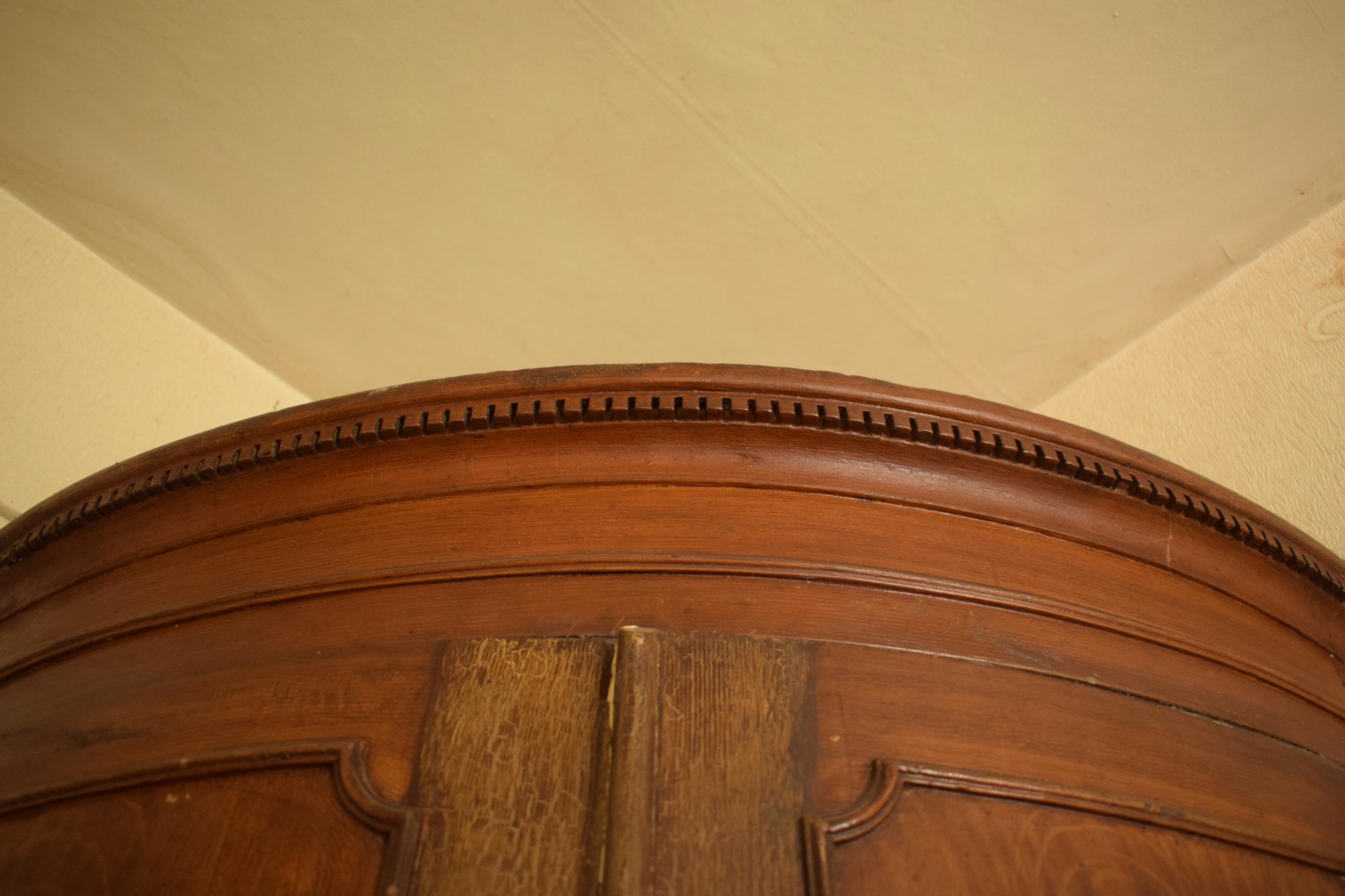 19th century freestanding double corner cupboard In good functional condition with some signs of - Image 10 of 16