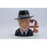 Bairstow Manor Collectables limited edition comical character jug Nigel Farage 'Let The People