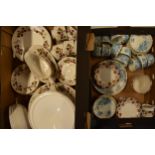 A mixed collection of tea and dinner ware of varying ages and varying decoration (Qty). Condition is