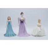 Royal Doulton figures to include Turquoise HN4981, Heather HN2956 (second) and Royal Grafton