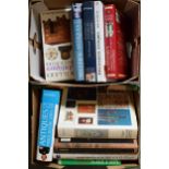 A collection of antiques reference books to include Antiques Roadshow, Sothebys, Millers etc (Qty).