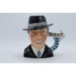 Bairstow Manor Collectables limited edition comical character jug Nigel Farage 'Let The People