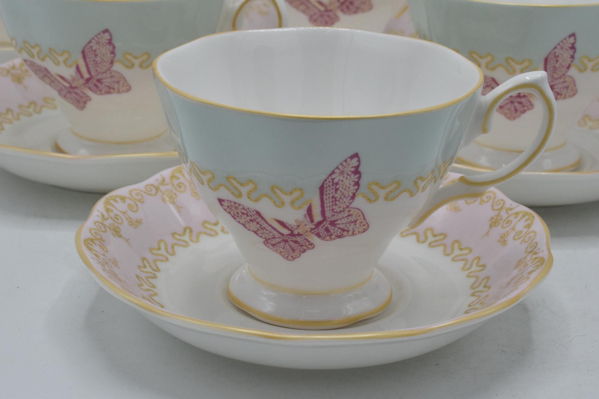 Royal Albert Zandra Rhodes My Favourite Things tea ware to include 6 cups and 6 saucers (12). In - Image 2 of 3