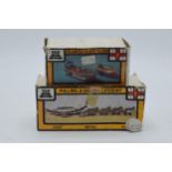 A pair of RNLI metal toy sets to include Atlantic 21 and horse-drawn lifeboat by D&M (2) (