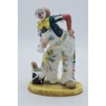 Coalport Cavalcade of Clowns figure Auguste's Mishap. In good condition with no obvious damage or