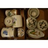 A collection of Portmeirion pottery to include tureens, jars, bowls and other items (Qty).