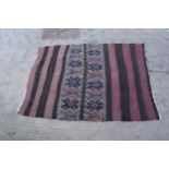 Mid 20th century Turkish Killim rug, approx 160 x 112cm.