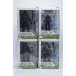 Boxed DC Collectibles Arrow figures to include Dark Archer, Black Canary, Deadshot and Arrow(4). All