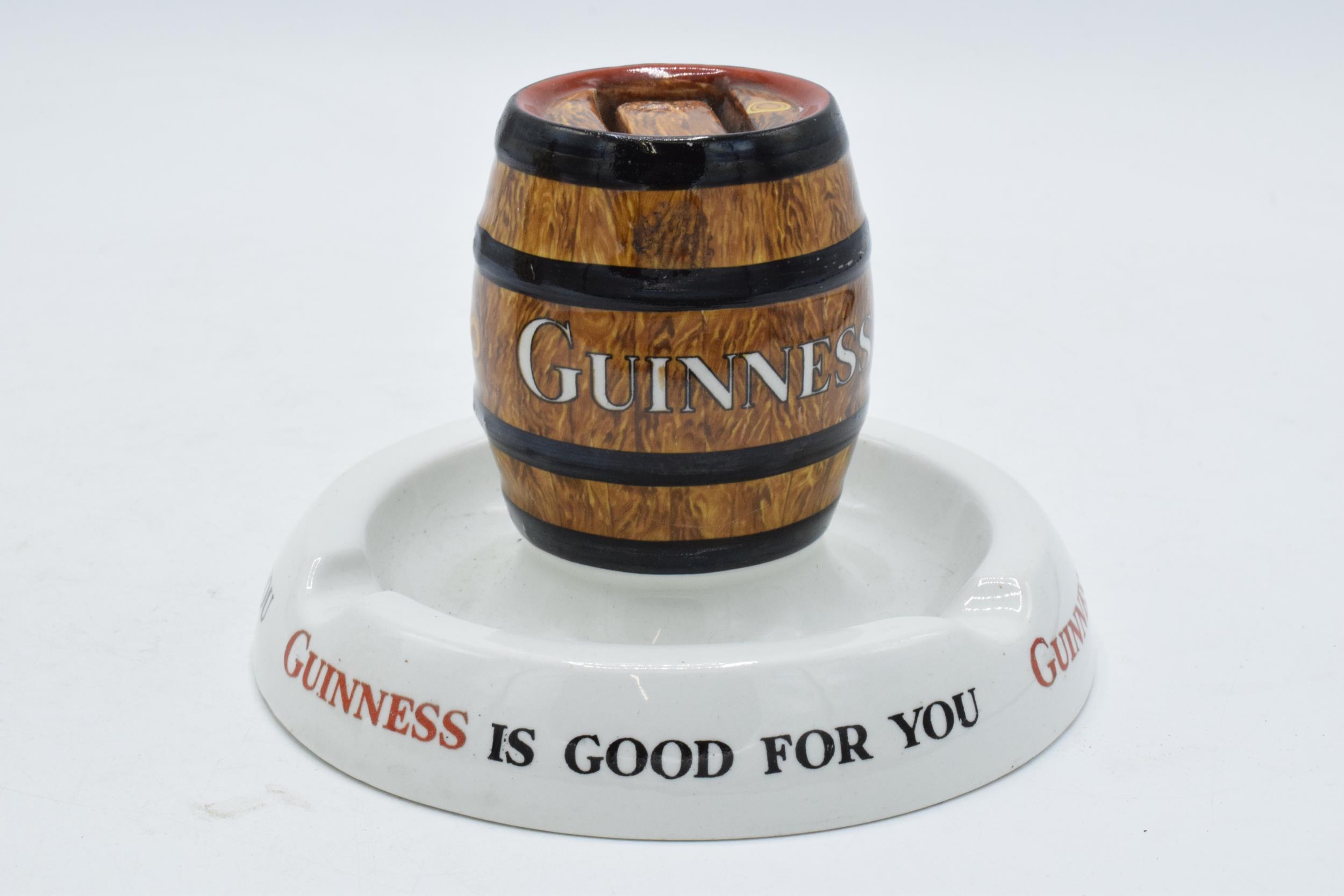 Mintons Guinness advertising ashtray and match striker. In good condition, loss of paint all over in - Image 3 of 3