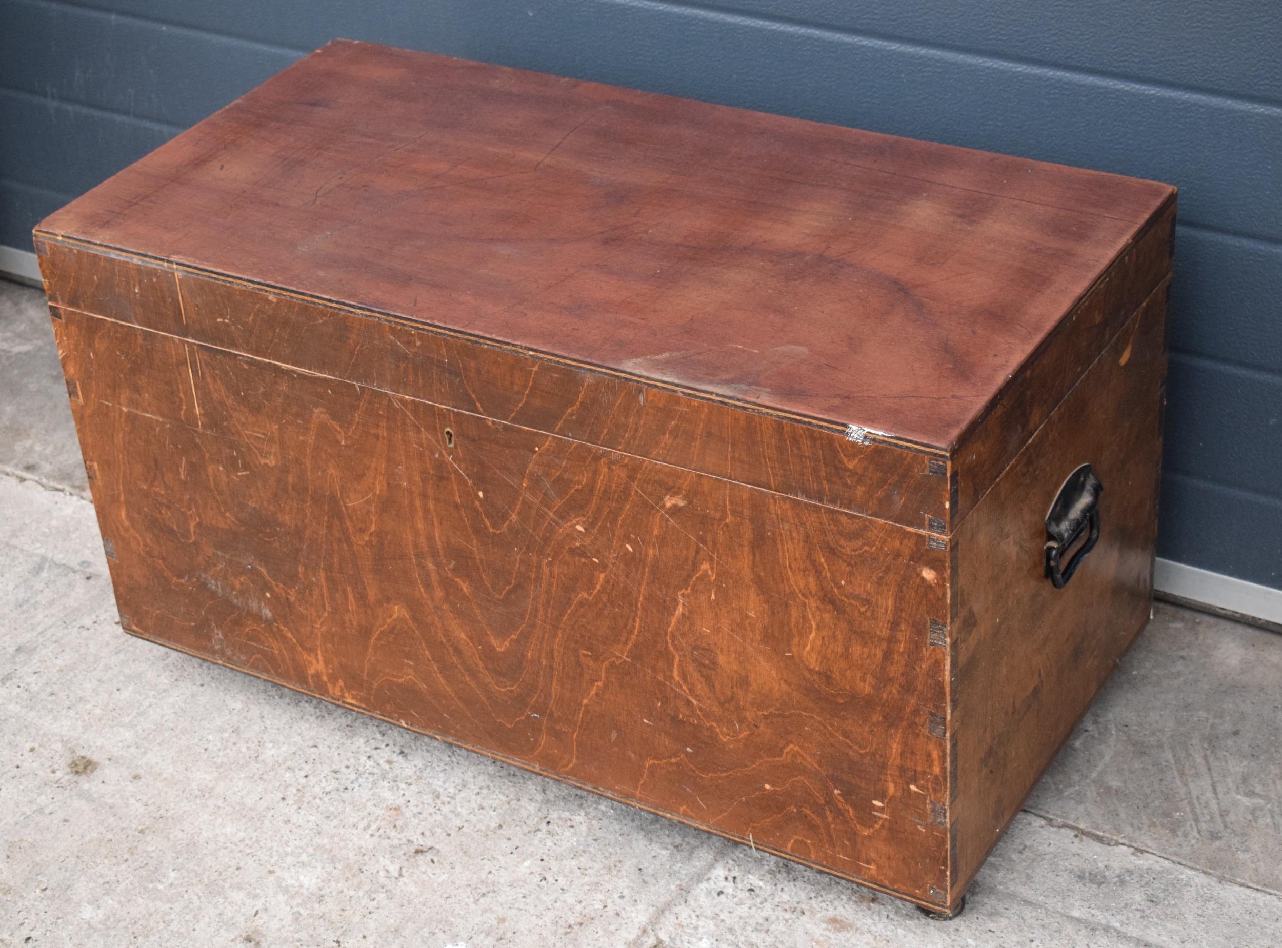 Vintage wooden tool box on caster wheels with pull out drawers, 84 x 43 x 48cm tall.
