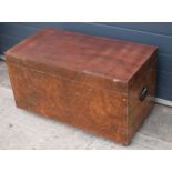 Vintage wooden tool box on caster wheels with pull out drawers, 84 x 43 x 48cm tall.