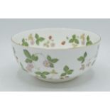 Wedgwood Wild Strawberry 20cm diameter fruit bowl. In good condition with no obvious damage or