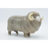 Beswick Merino Ram 1917. In good condition with no obvious damage or restoration. Some crazing