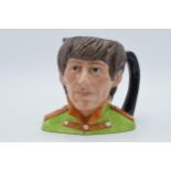 Royal Doulton character jug George Harrison D6727 from The Beatles. In good condition with no