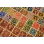 World collection of stamps including Great Britian from Queen Victoria onwards includind 1d Penny
