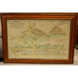 Local Interest: Framed Plan of Building Land... of Hanley Park, Stoke on Trent, to the County