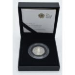 Boxed The Royal Mint The 2009 UK Kew Gardens 50p Silver Proof Coin with certificate.