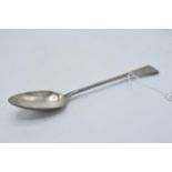 Antique Silver basting spoon, Newcastle 1799, 86.8 grams.