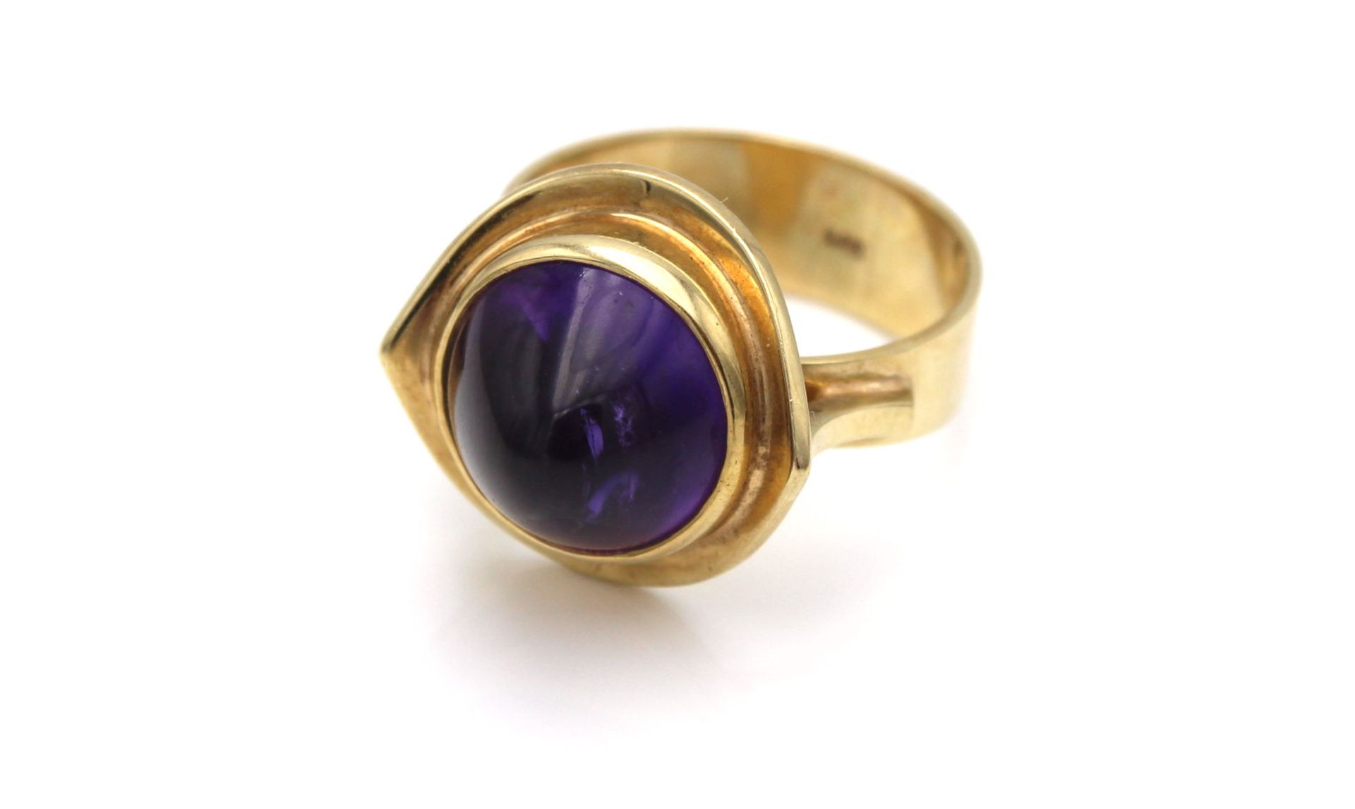 Ring GG 585, 7,58 g; Amethyst, RG 54