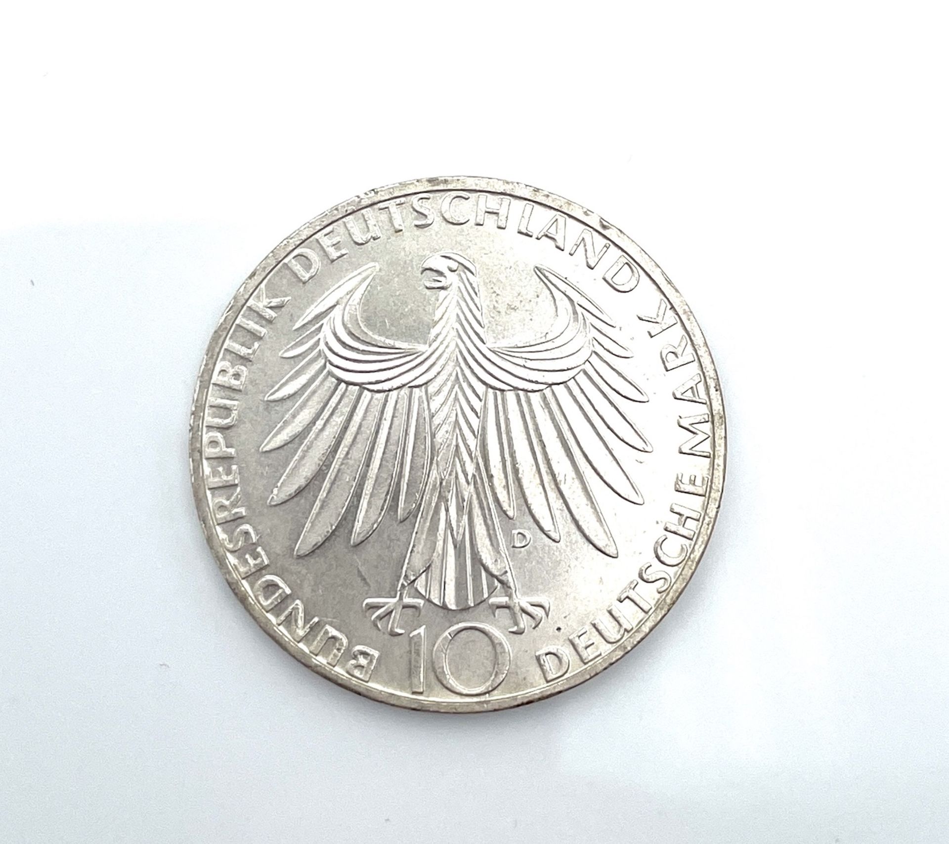 Münze, Silber, 10 DM, Olymiade 1972 in München, 15,5g - Bild 2 aus 2